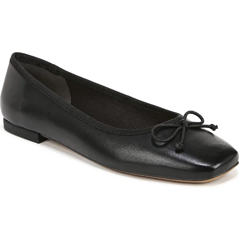 Franco Sarto Womens Abigail Leather Ballet Flats