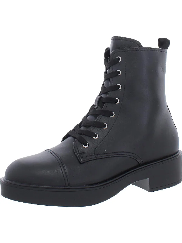 Carson 2 Womens Platform Causal Combat & Lace-up Boots