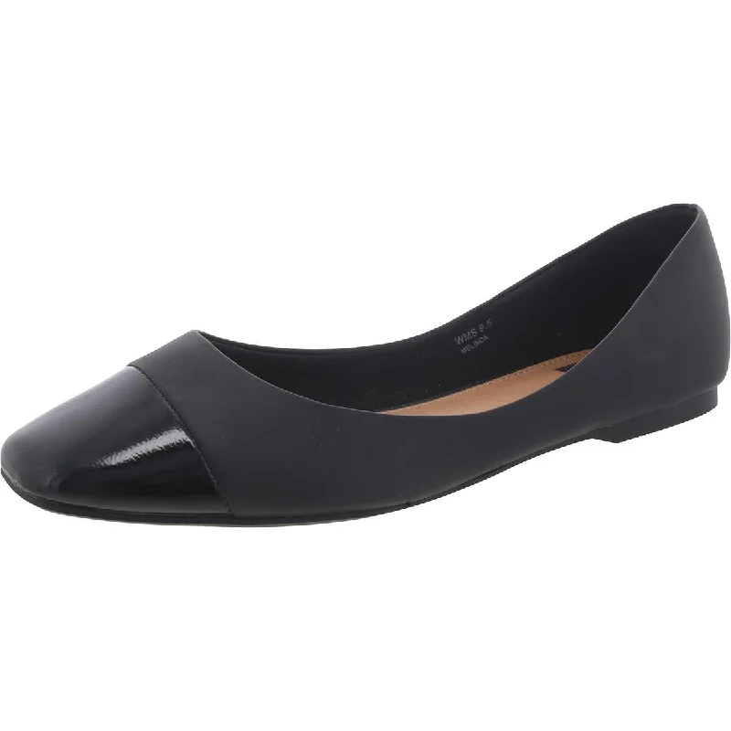 Dolce Vita Womens MELINDA Round toe Patent Flat Shoes