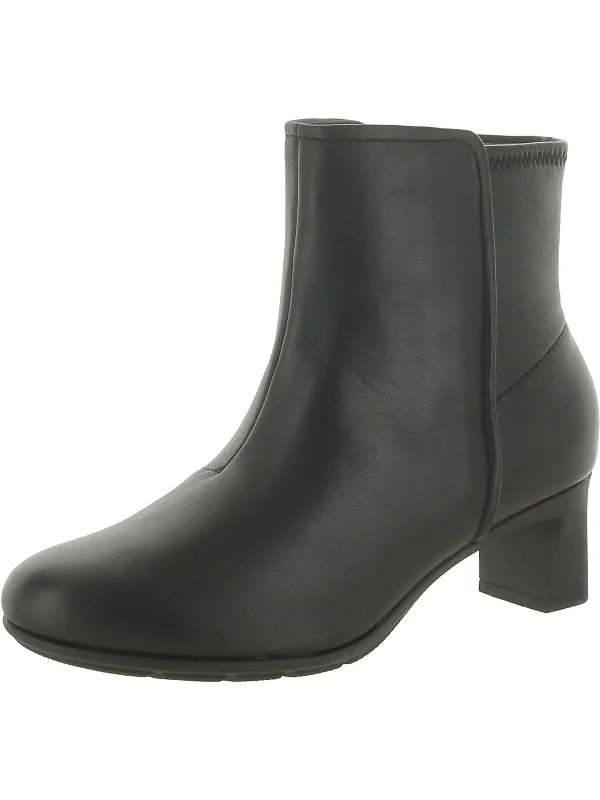 NEILEY JANE Womens Leather Ankle Boots