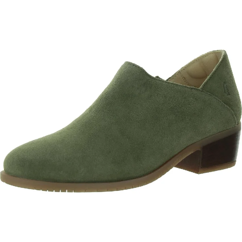 Moyen Womens Almond Toe Slip On Chelsea Boots