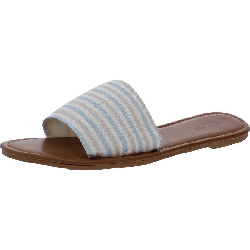 Arizona Jeans Co.  Womens Genre Slip On Flat Sandals