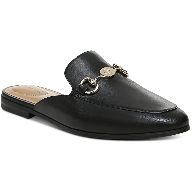 Giani Bernini Womens Soleena Leather Slip-On Mules