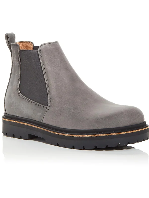 Stalon II Womens Leather Water Repellent Chelsea Boots