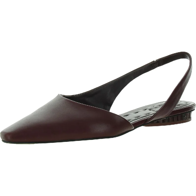 Franco Sarto Womens Riva Leather Slingback D'Orsay