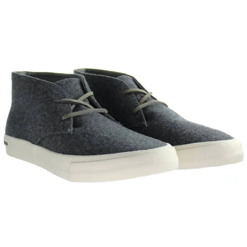 Men's Maslon Desert Boot In Dark Grey