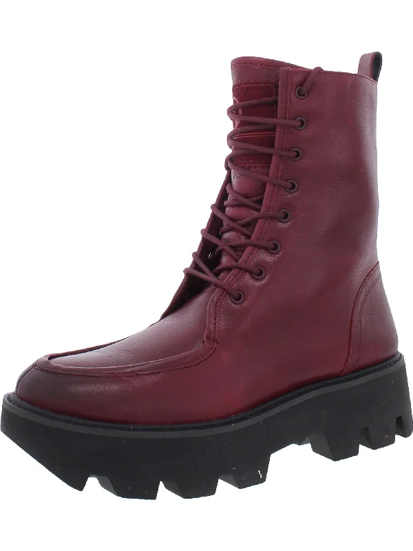 Margey 2 Womens Padded Insole Lug Sole Mid-Calf Boots