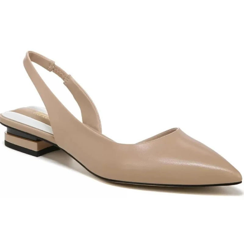 Franco Sarto Womens TYRA Leather D'Orsay Slingbacks