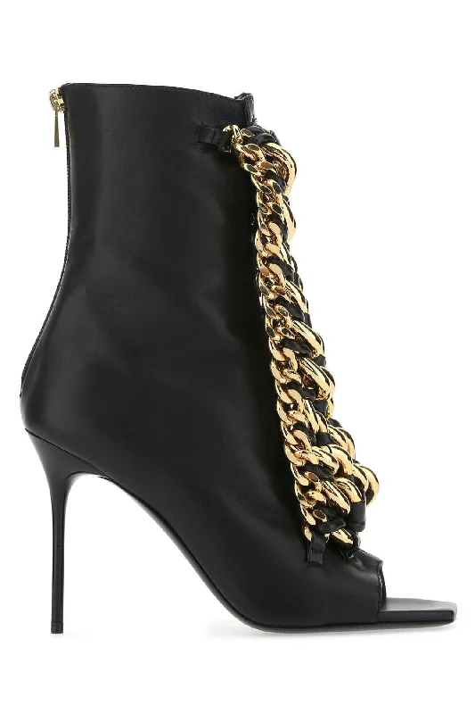 BALMAIN Elegant Chain Sandals for Her