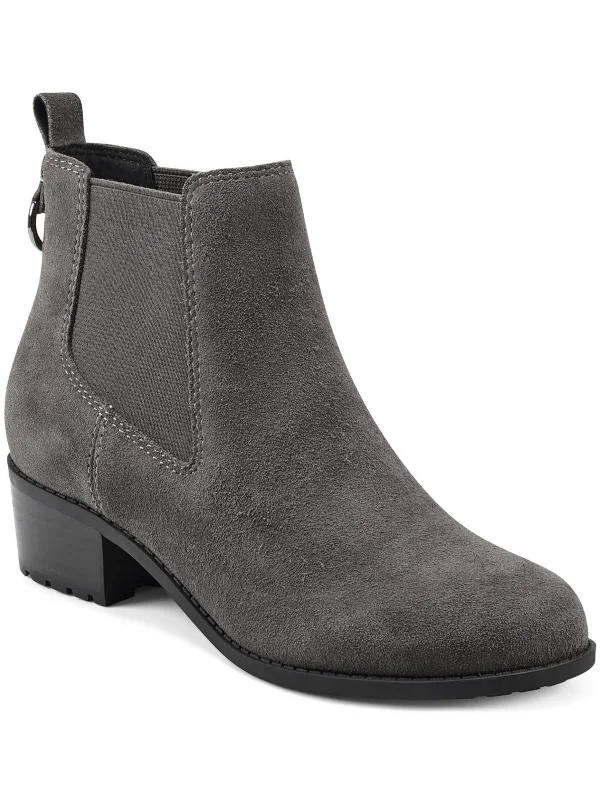 Cabott Womens Stretch Pull-on Ankle Boots