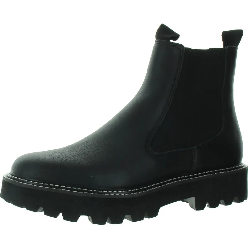 Womens Leather Ankle Chelsea Boots