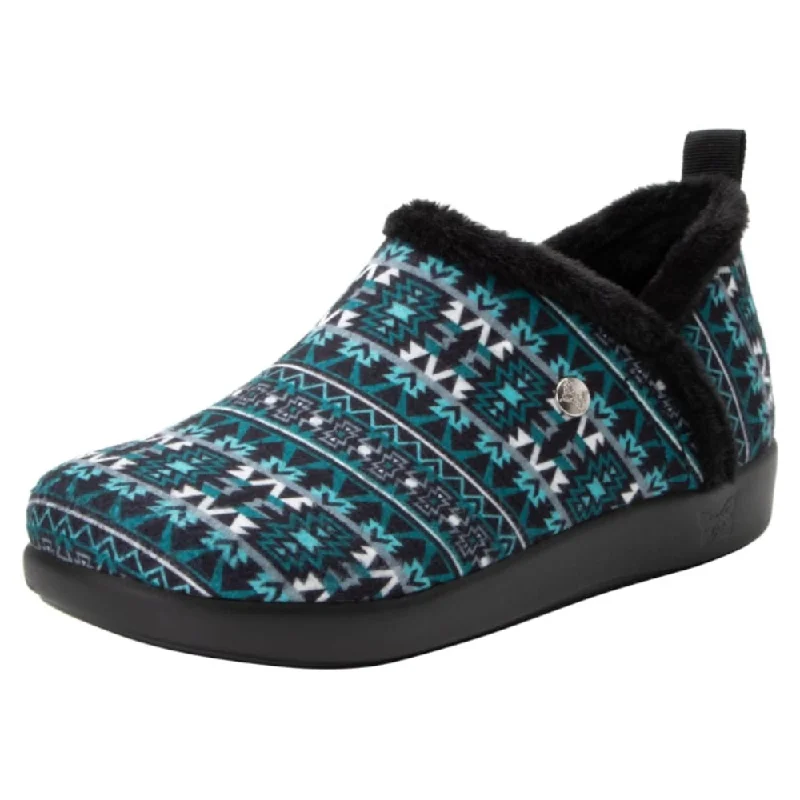 Alegria Cozee Santa Fe Teal Slipper (Women's)