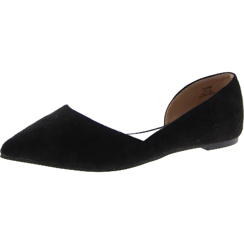 Journee Collection Womens Pointed Toe Open Side D'Orsay