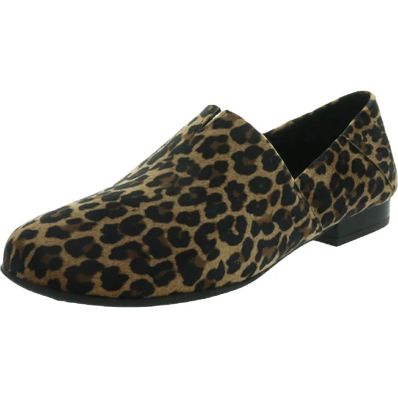 B.O.C. Womens Suree Animal Print Slip On Loafers