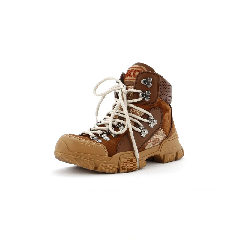 Flashtrek Hiking Boots GG Canvas and Suede