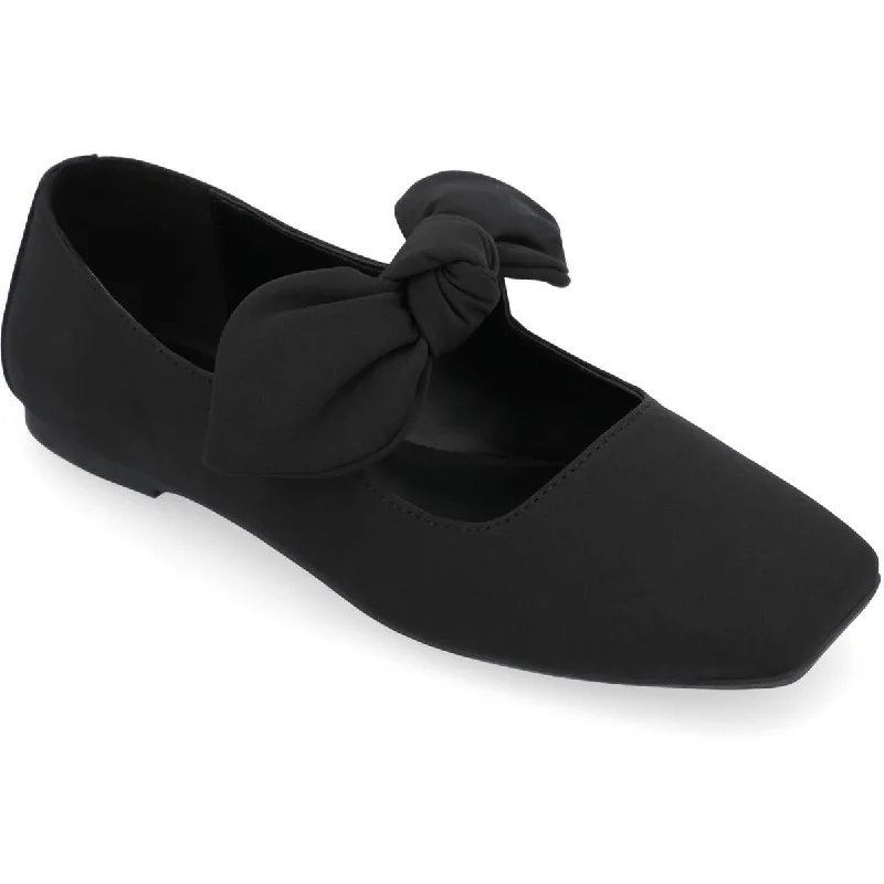 Journee Collection Womens SERALINN Knit Casual Ballet Flats