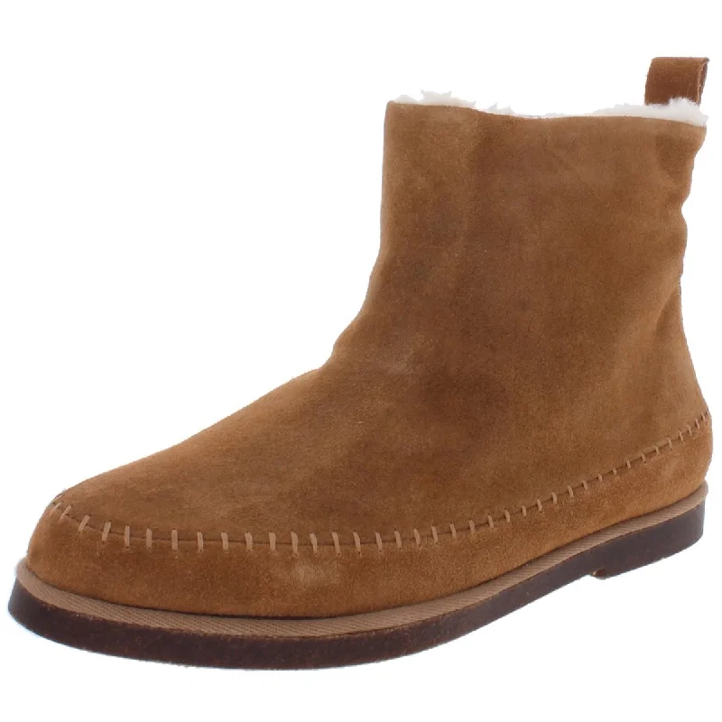 Tommy Womens Suede Casual Ankle Boots