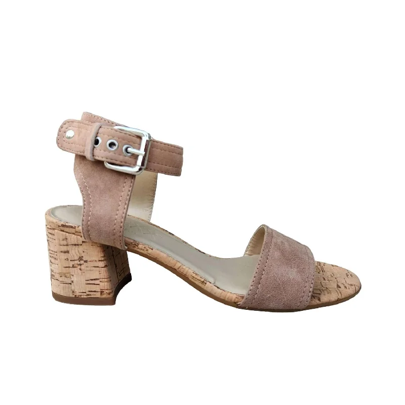 Women's Tgif Heels In Taupe Suede