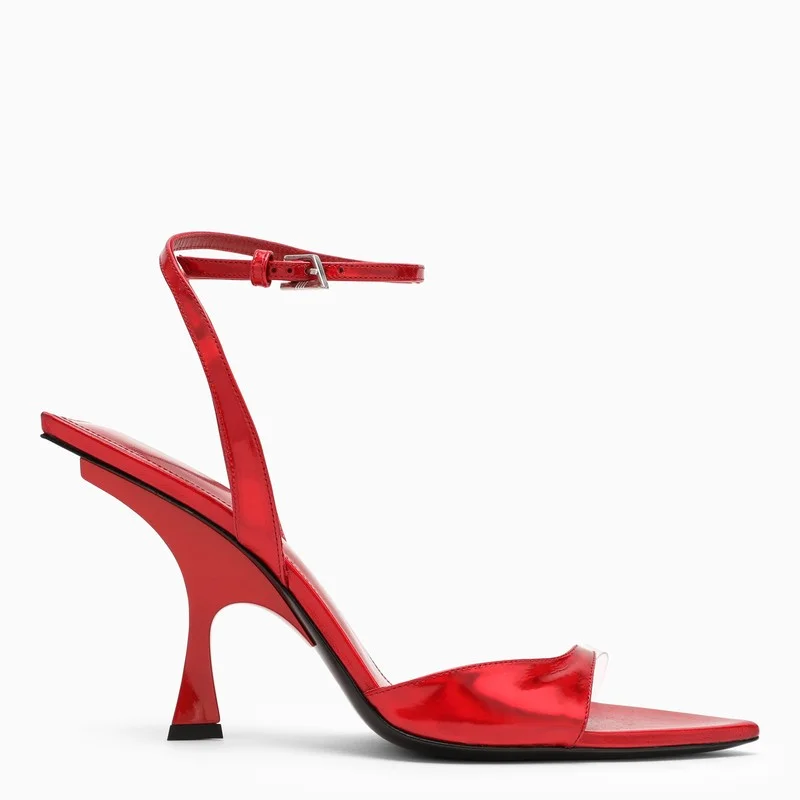 THE ATTICO Asymmetrical Mini Sandal