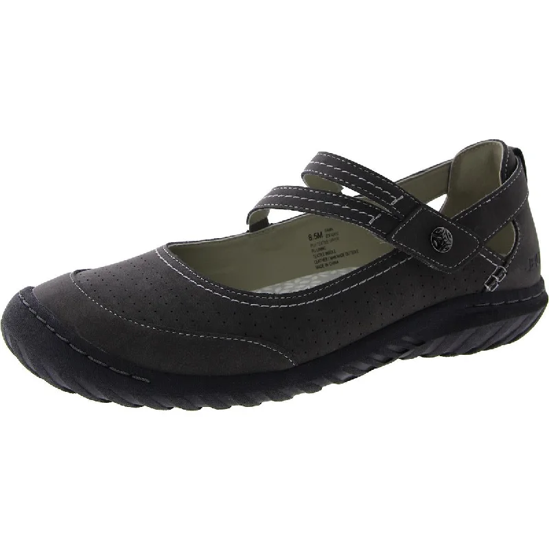 JBU by Jambu Womens Adjustable Round Toe Mary Janes