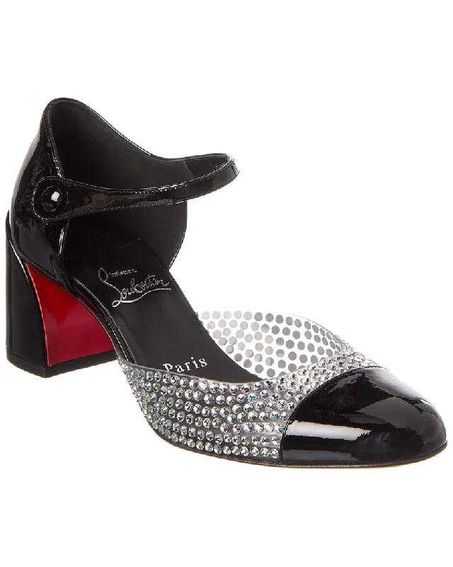 Christian Louboutin Miss MJ Strass 55 Patent Pump