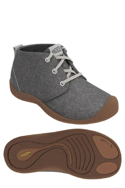 Men's Mosey Chukka Ankle Boot In Charcoal Grey/birch