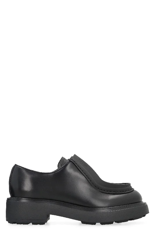 PRADA Leather Lace-Up Shoes for Women