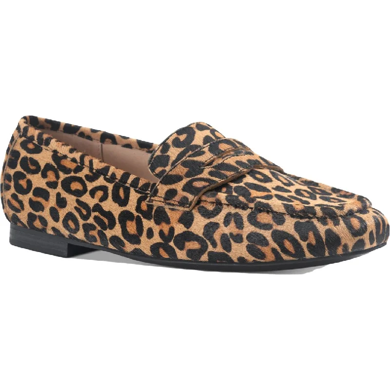 American Rag Womens Cammie Calf Hair Leopard Print Fashion Loafers