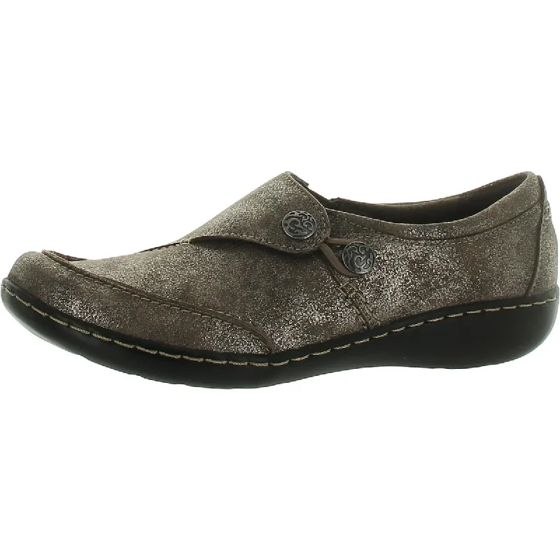 Clarks Womens Slip On Lacwe Loafers