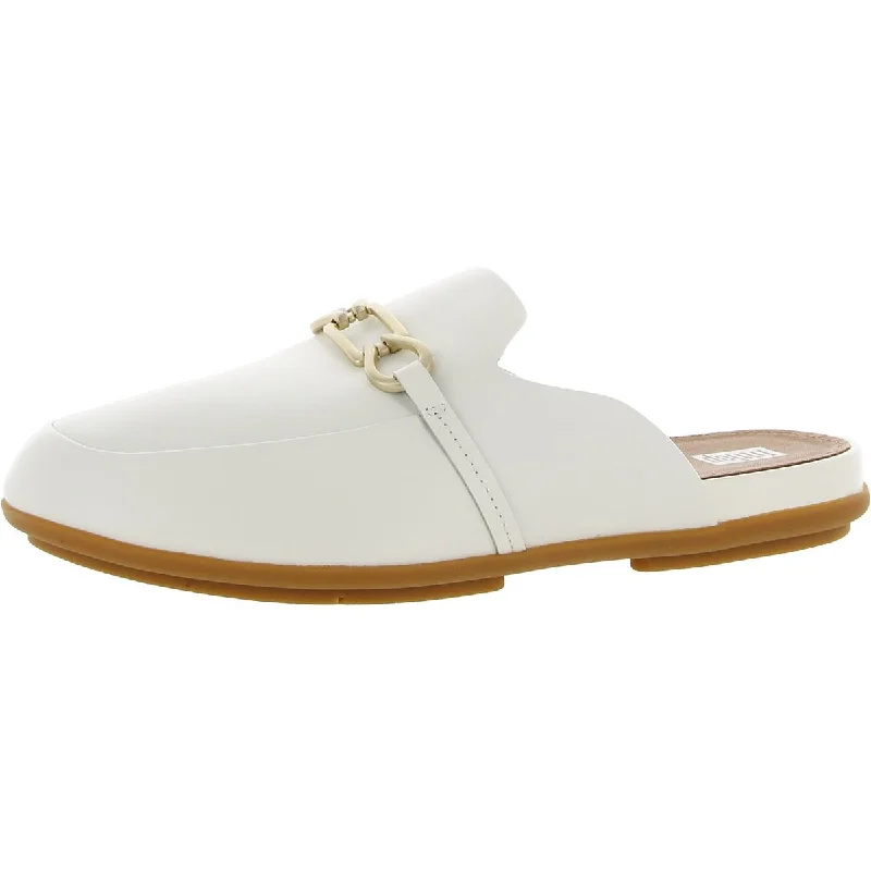 Fitflop Womens Gracie Leather Chain Mules