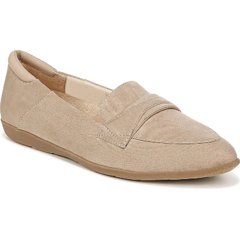 Dr. Scholl's Shoes Womens Emilia Faux Suede Slip-On Loafers