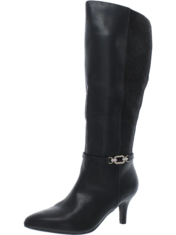 FREYLN Womens Manmade Thigh-High Boots