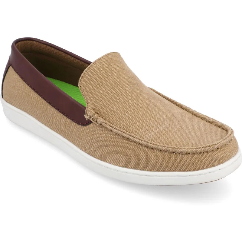 Vance Co. Mens Slip On Laceless Loafers