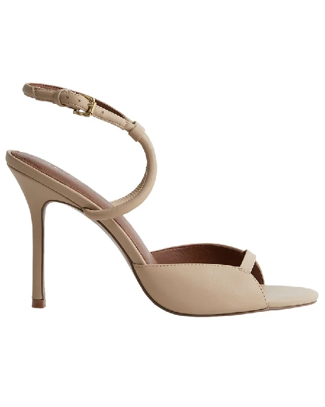 Reiss Harper Leather Strappy Heel