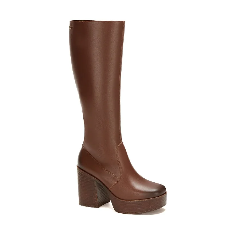 Andrea Tall Riding Boots With Full Side Zipper