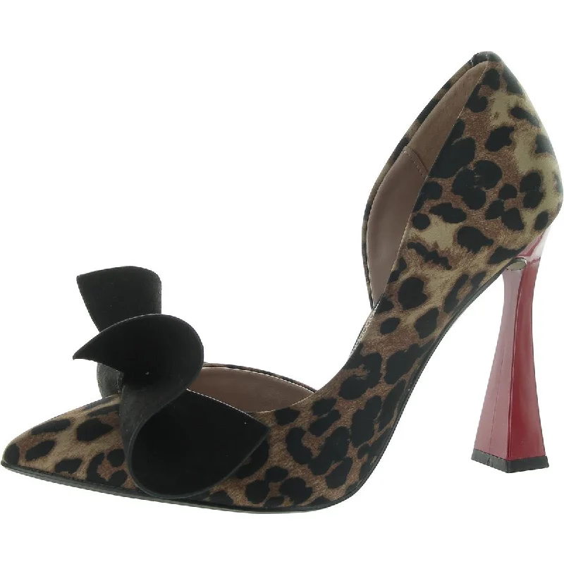 Nobble Womens Bow D'Orsay Heels