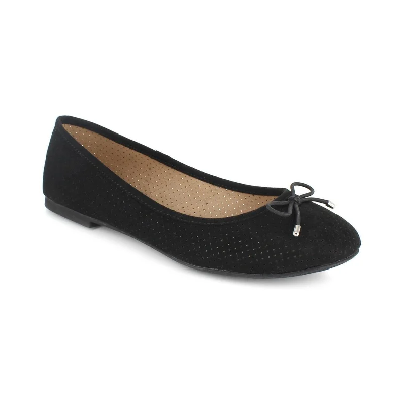 Esprit Womens Orly Perforated Slip On Flats