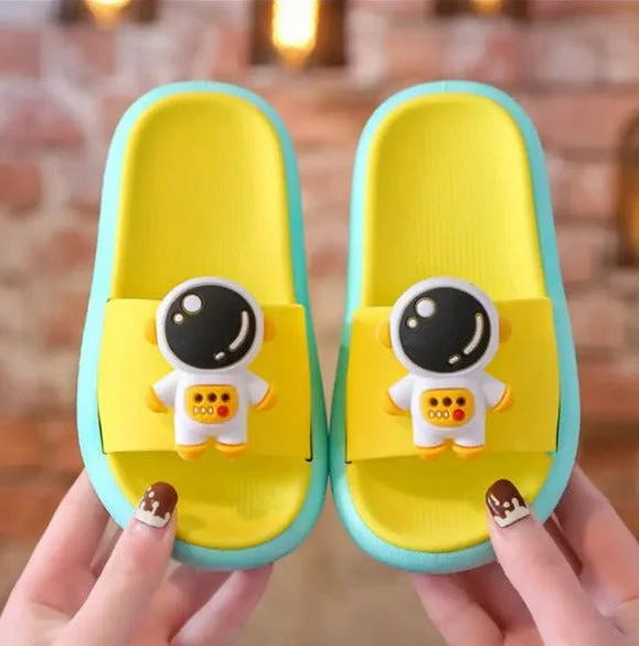 Space kids slipper