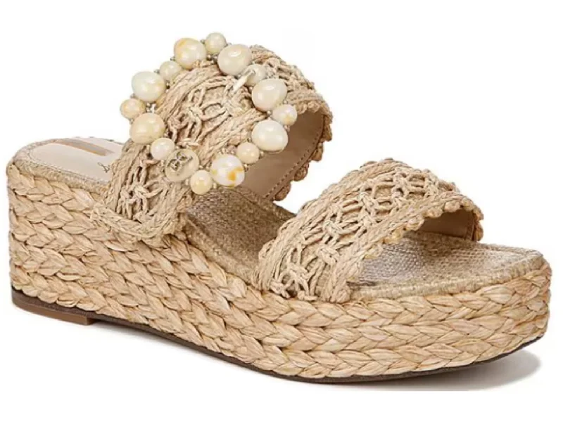 Sam Edelman: Cadance in Natural Raffia