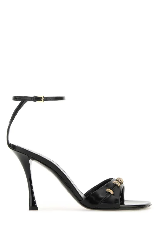 GIVENCHY Stitch Mini Heel Sandals - 9.5 cm