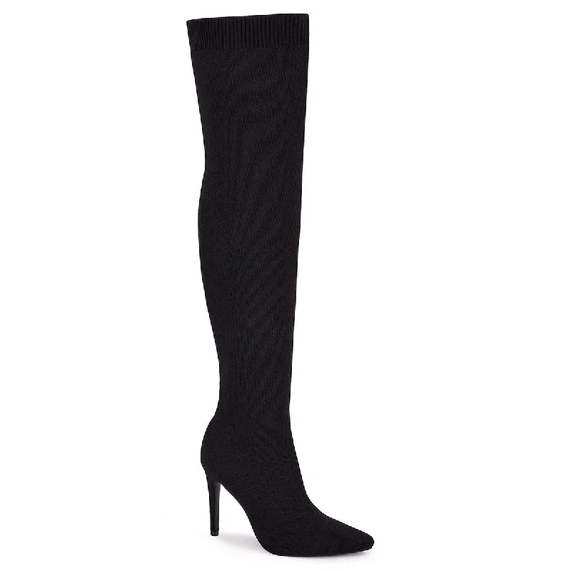 Andrea Over The Knee Sock Boots