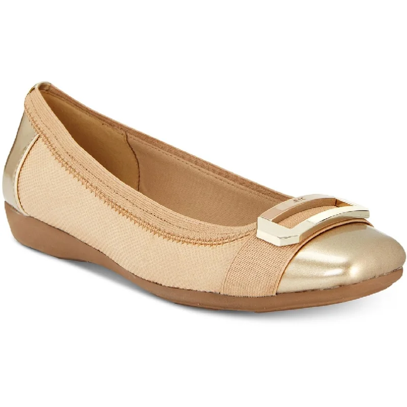 Anne Klein Sport Womens Uplift Square Toe Loafers