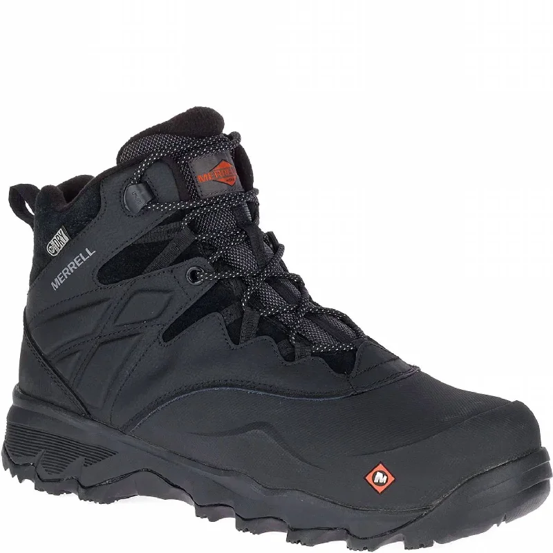 Men's Thermo Adventure 6" Ice+ Waterproof Safety Boot - Medium Width In Black