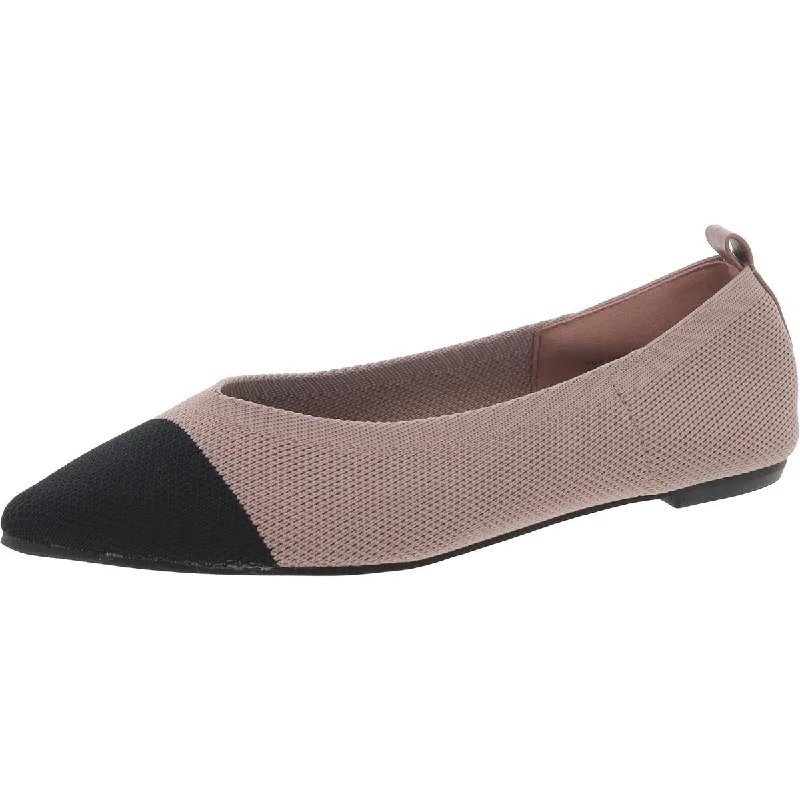 Journee Collection Womens Pointed toe Comfy Flat Shoes