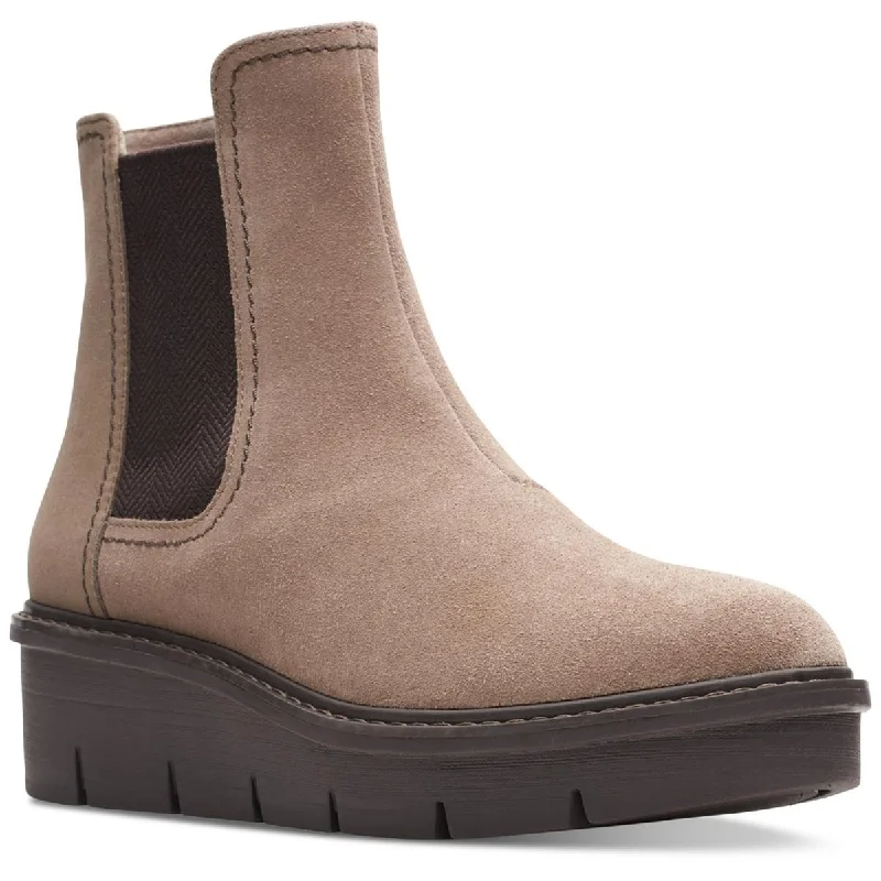 Airabell Move Womens Leather Wedge Chelsea Boots