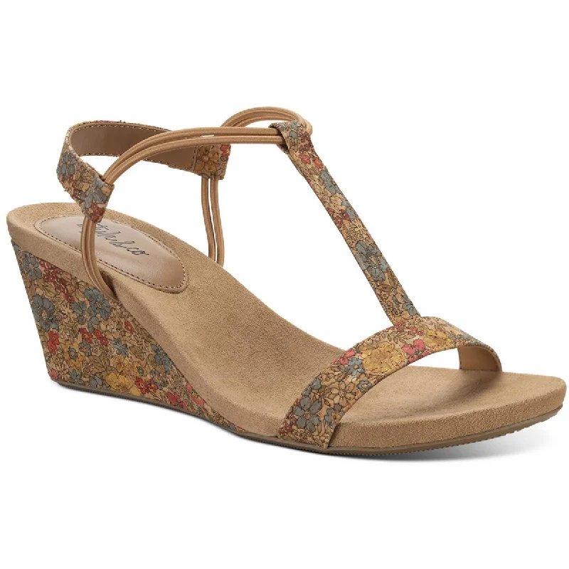 Style & Co. Womens Mulan T-Strap Sandals