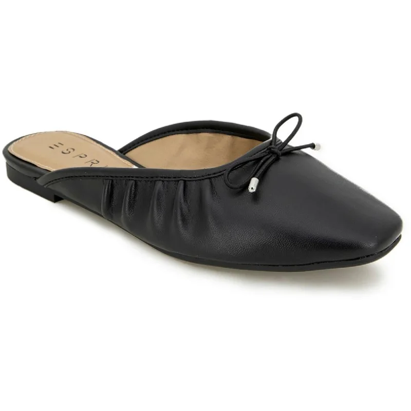 Esprit Womens NICOLE Faux Leather Pointed toe Mules