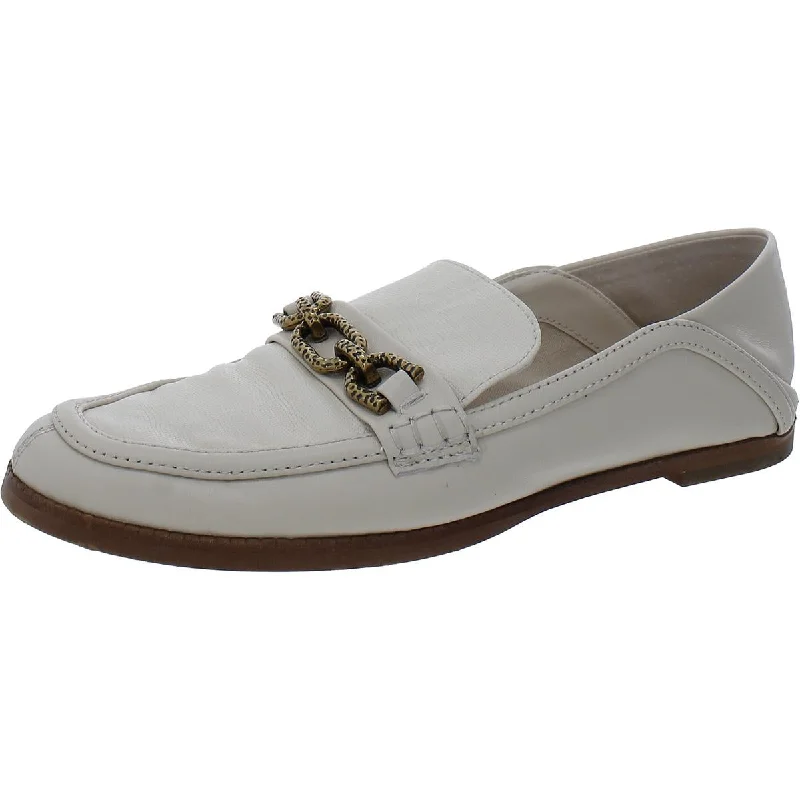 Dolce Vita Womens Reign Leather Slip-On Loafers