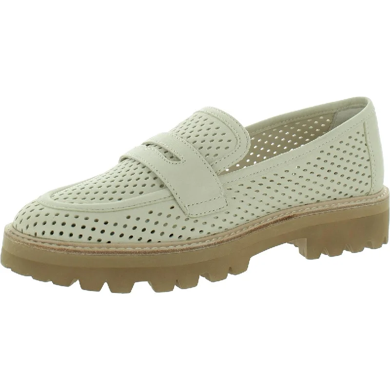 Dolce Vita Womens Malila Nubuck Slip On Loafers