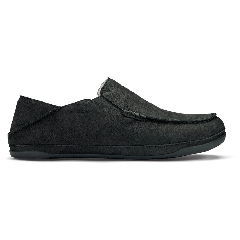 OluKai Kīpuka Hulu Indoor/Outdoor Slipper Black (Men's)